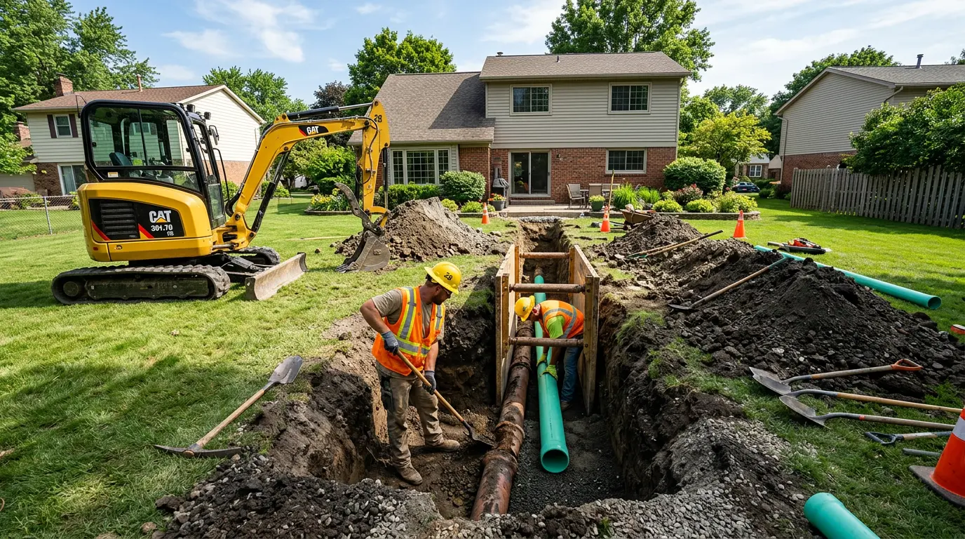 Sewer Camera Inspection in Garden City, NY
